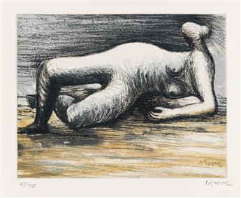 MOORE, HENRY. Sketchbook 1980.